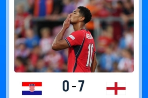 尴尬纪录！0-7负英格兰，克罗地亚成首个坐镇主场输7球的世界杯决赛队